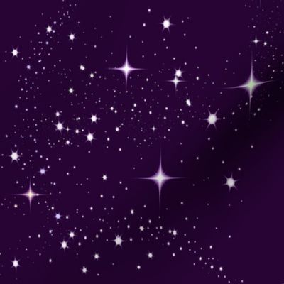 Galaxy Glitter Purple