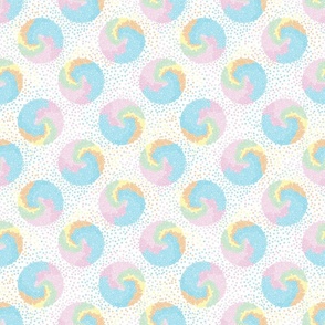 Tie Dye Design Pattern (Pastel)