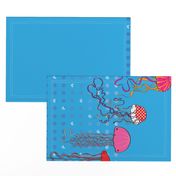 Jellyfish Valentines (border)