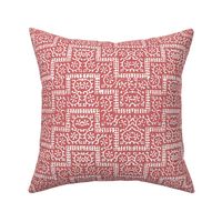 Block Print Coral