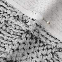 Knit and Purl Pale Grey Stitch  