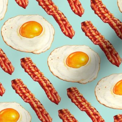 Bacon & Eggs - Blue