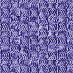 Knit and Purl Bright Purple Stitch  