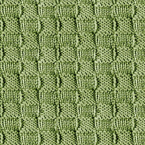 Knit and Purl Bright Moss Green Stitch  