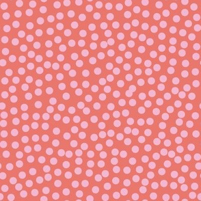 Dots in pink / Noodles Dots / Large