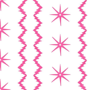 STARS AND STRIPES HOT PINK