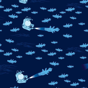 Coelacanthus with Submarines