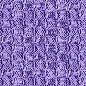 Knit and Purl Bright Lilac Stitch  