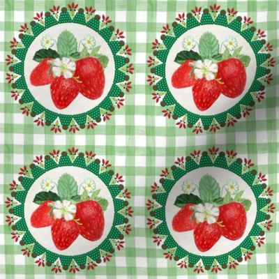 COUNTY FAIR TABLECLOTH (GREEN)