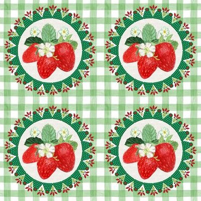 COUNTY FAIR TABLECLOTH (GREEN)