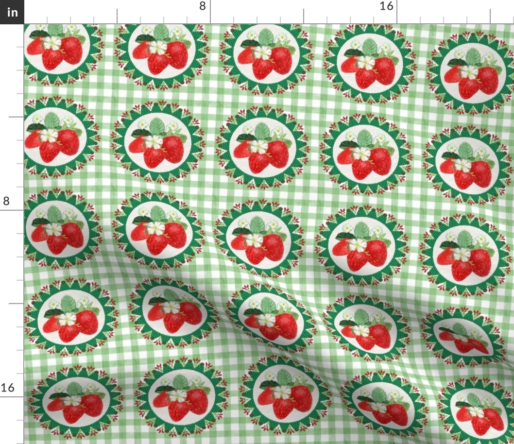 COUNTY FAIR TABLECLOTH (GREEN)