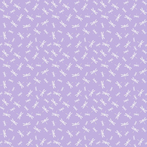 Dancing Dragonflies Lavender Small