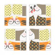 Cut and Sew Child Face Mask - Cat, Dog, Tiger