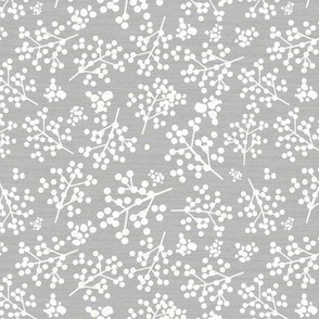 Farmhouse Twigs - Gray & White SMALL