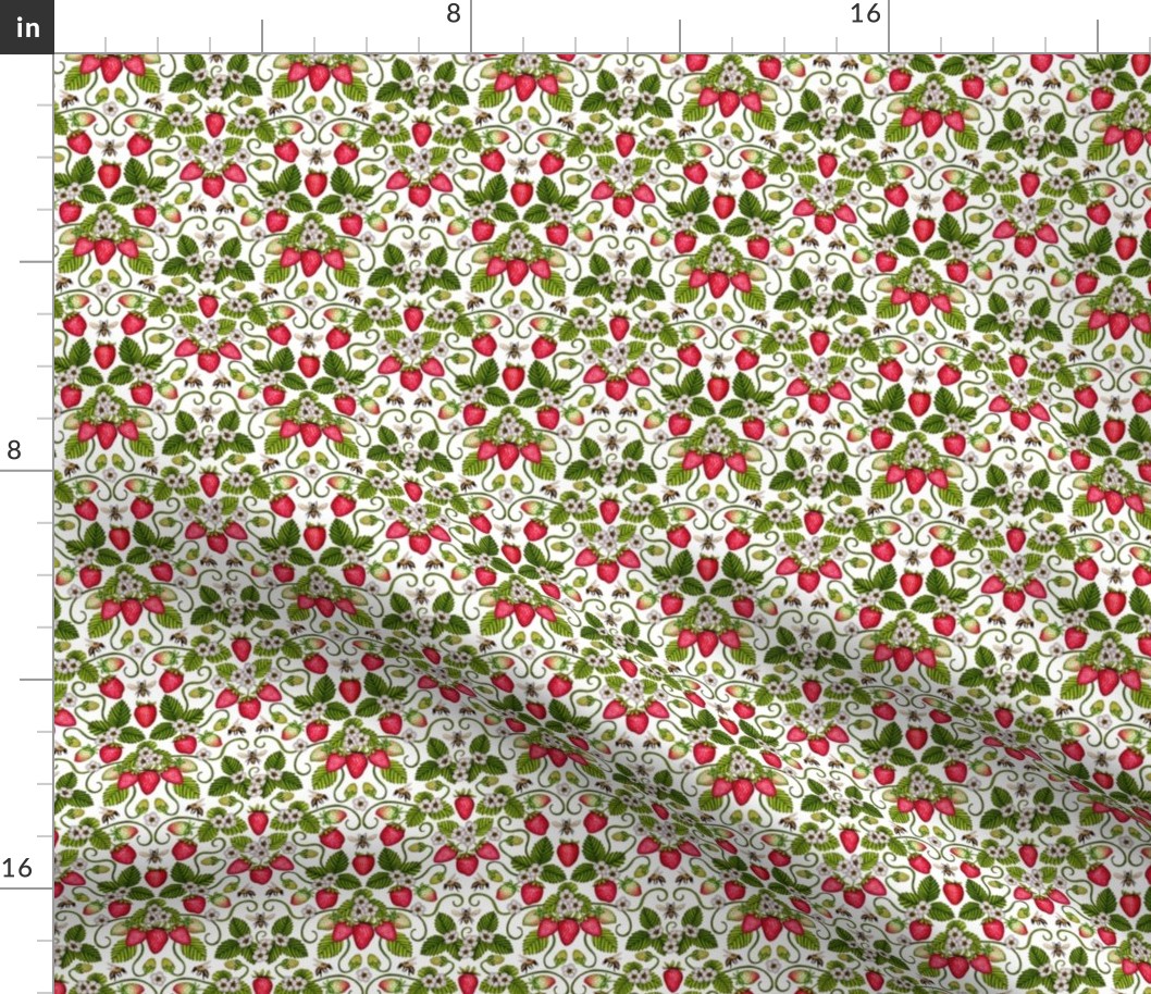 Strawberries & Honey Bees - Spring/Summer Pattern