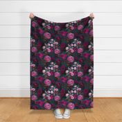 Nostalgic Flower Romance Moody Purple