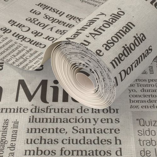 Spanish Newspaper Print