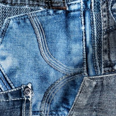 Blue Jeans Pocket Pattern