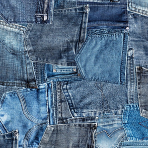 Blue Jeans Pocket Pattern