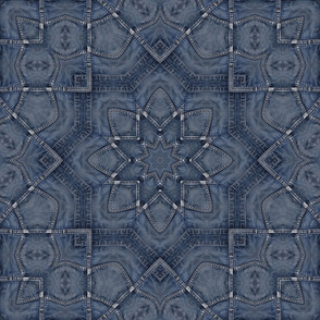 Blue Jeans Style Denim Pattern