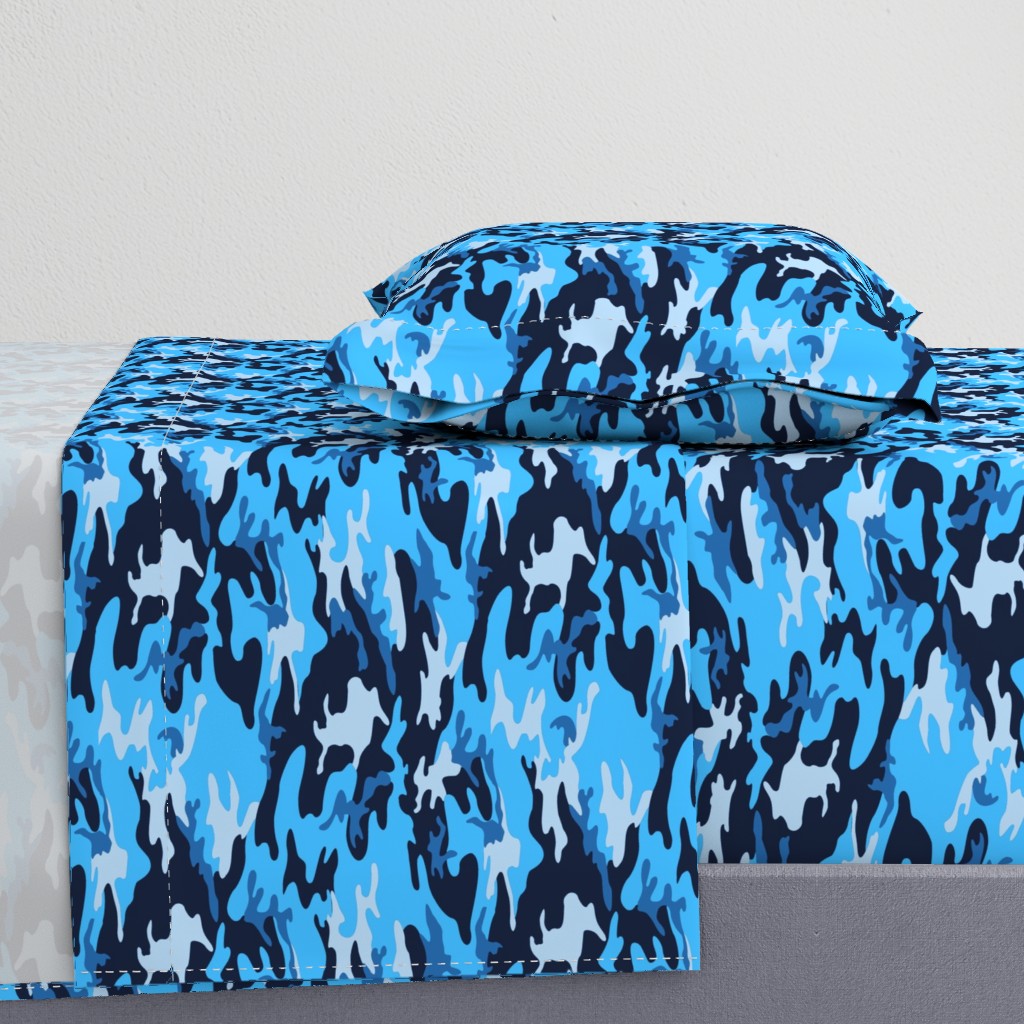 Woodland Camo - Blue