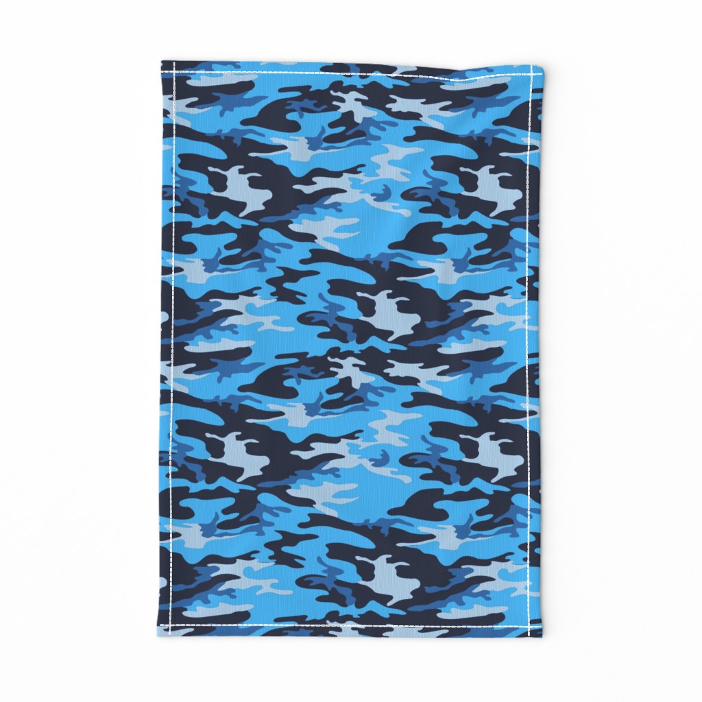 Woodland Camo - Blue