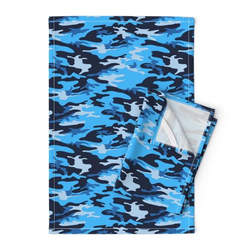 Woodland Camo - Blue