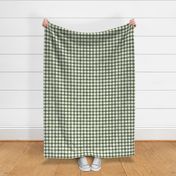 Fall Buffalo Check Plaid in Olive