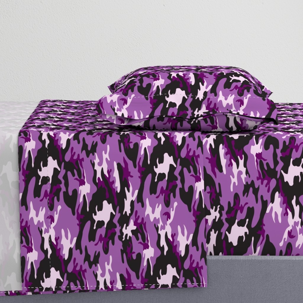 Woodland Camo - Purple