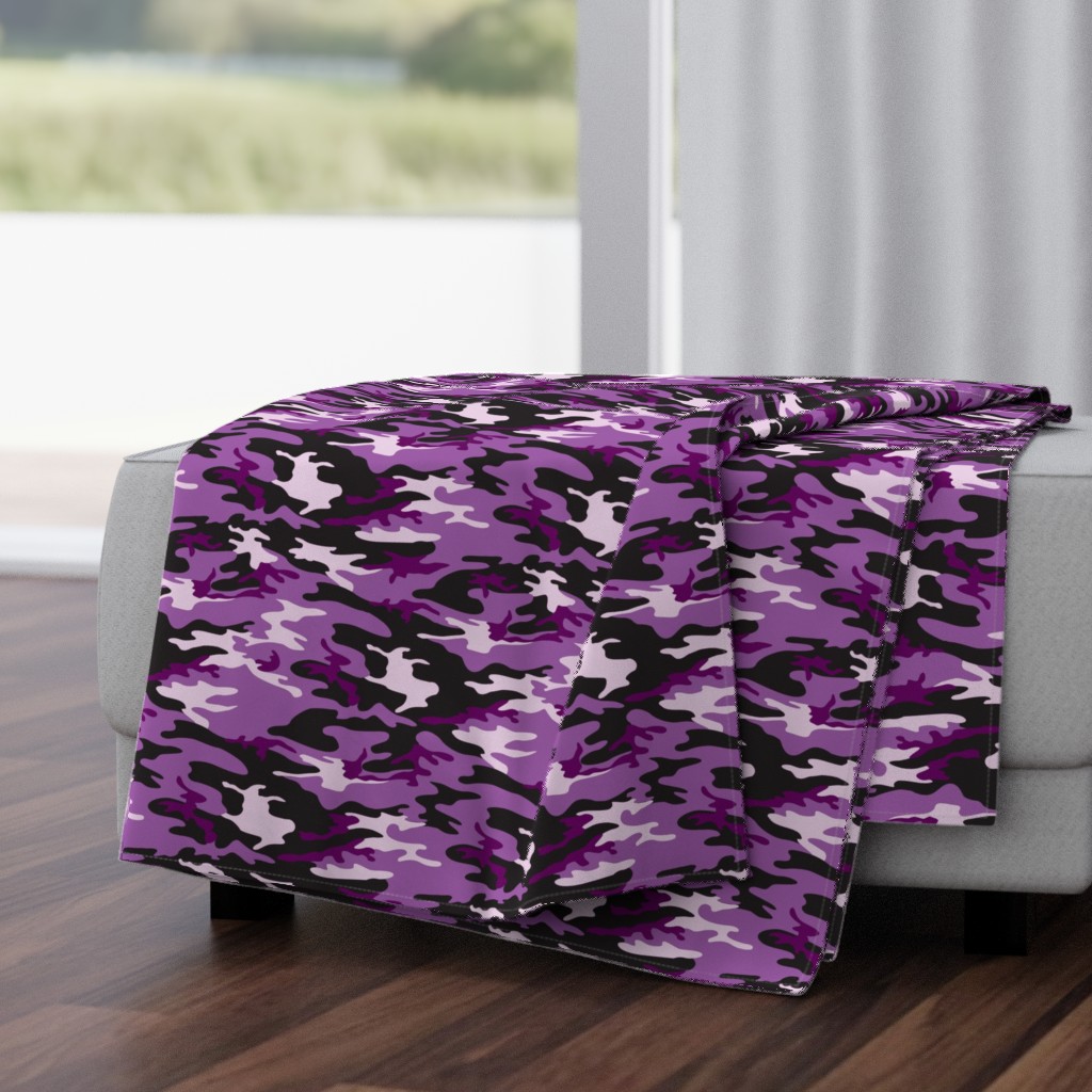 Woodland Camo - Purple