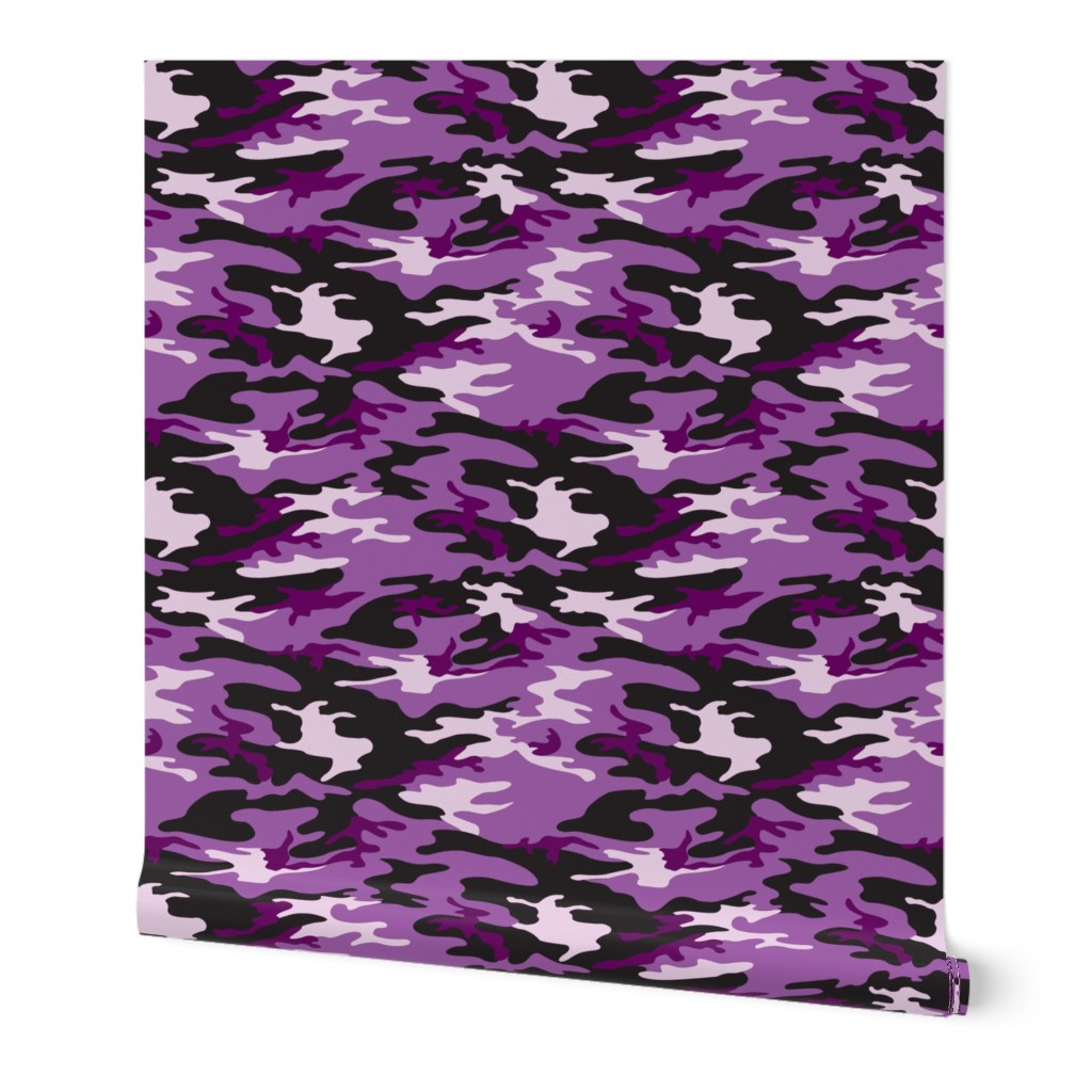 Woodland Camo - Purple