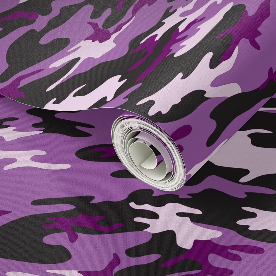 Woodland Camo - Purple