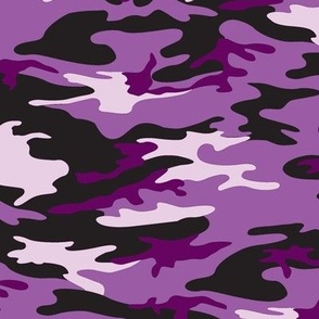 Woodland Camo - Purple