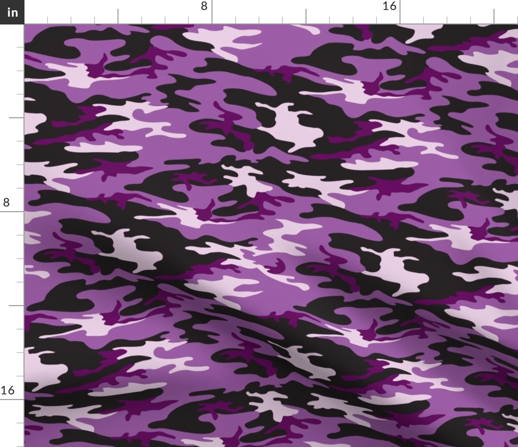 Woodland Camo - Purple