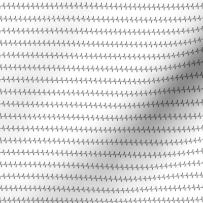 Tiny Cardiograph Lines - black on white
