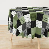 It’s a Jeep Thing - Army Green Patchwork