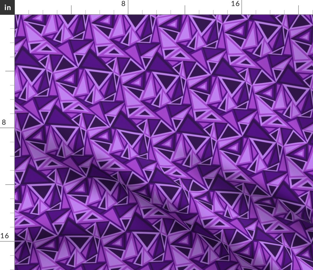 purple triangles Small