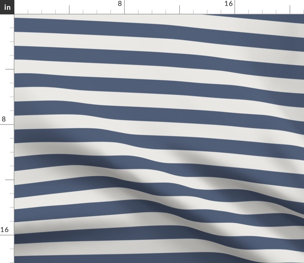 indigo horizontal stripe