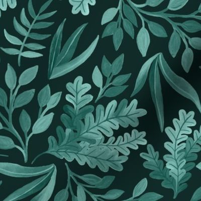 Gorgeous Sage Blue Greens by Angel Gerardo