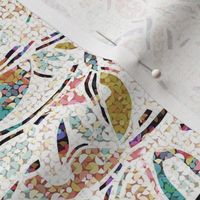 Boho Mosaic Texture - Vibrant Abstraction / Small Scale