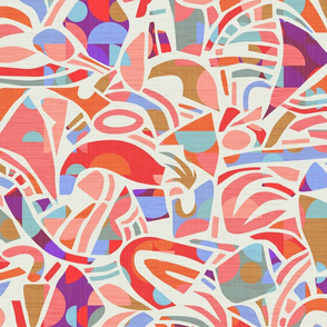 Confetti Papercuts - Vibrant Colors / Big Scale