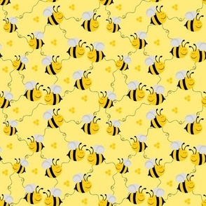 Happy Bees - Yellow