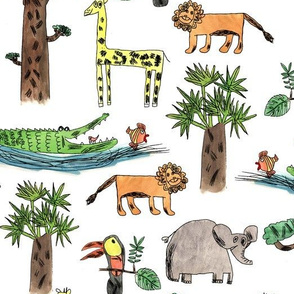 Safari kid wallpaper