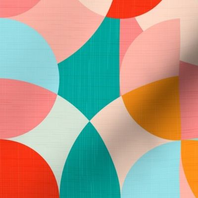 Modern Geometry - Colorful Summer / Big Scale