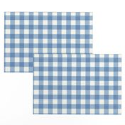 Gingham Denim Blue