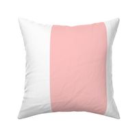 8" Blush Pink and White Stripes - Vertical - 8 Inch / 8 In / 8in