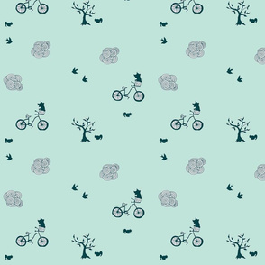 bicycle green