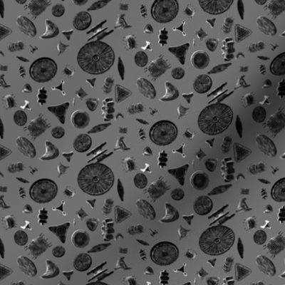 Diatoms - Gray