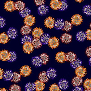 Viruses in Warm Colors