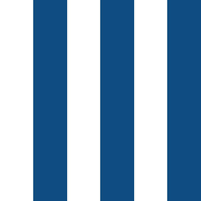 3" Classic Blue and White Stripes - Vertical - Vertical - 3 Inch / 3 In / 3in